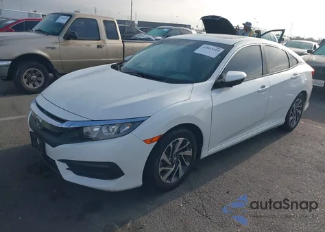 2017 Honda Civic Ex из США, поврежденный, VIN 2HGFC2F73HH539593